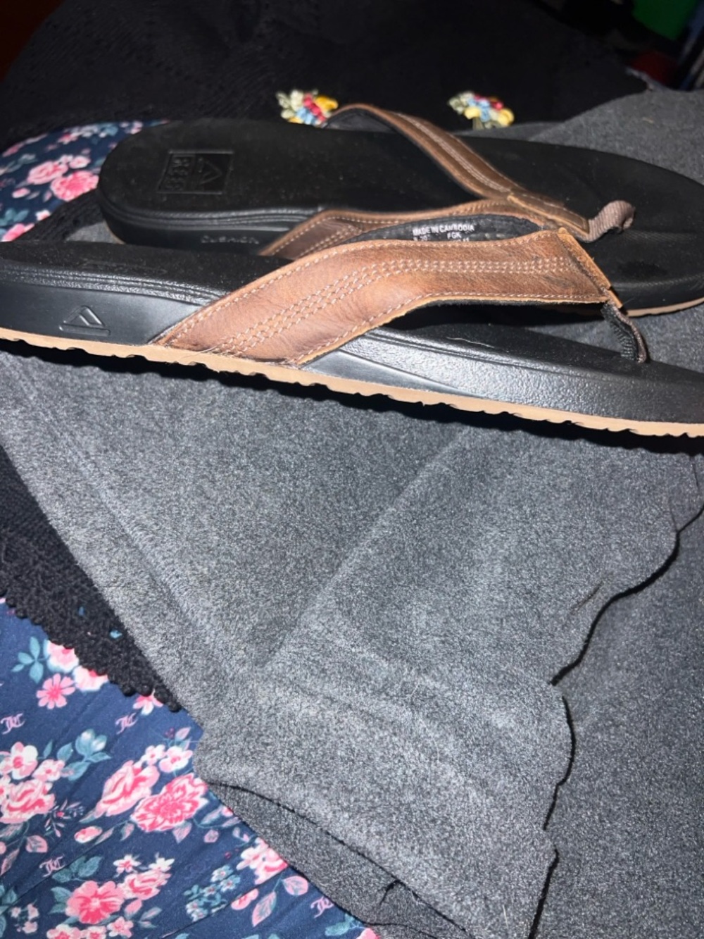 Reef men Sandal flip flops size 11 - Picture 3 of 6